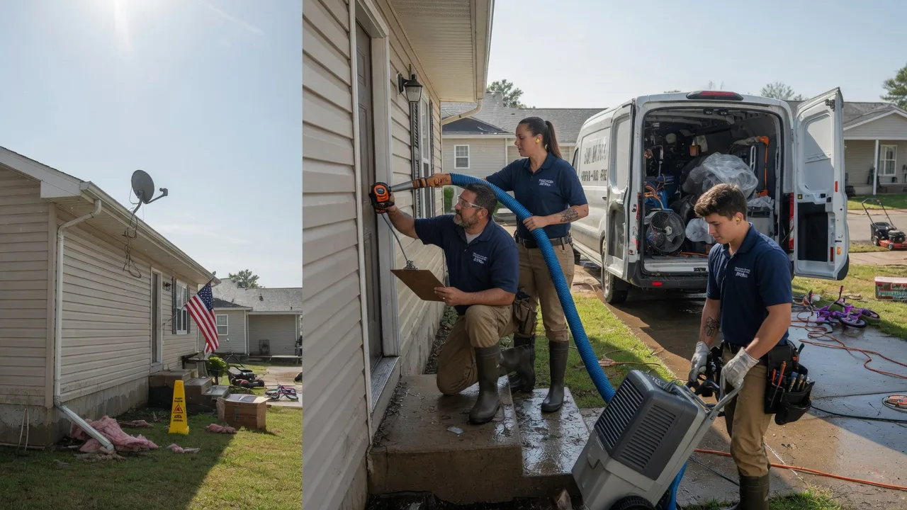 Ceiling Water Damage Restoration in Milford, OH near me