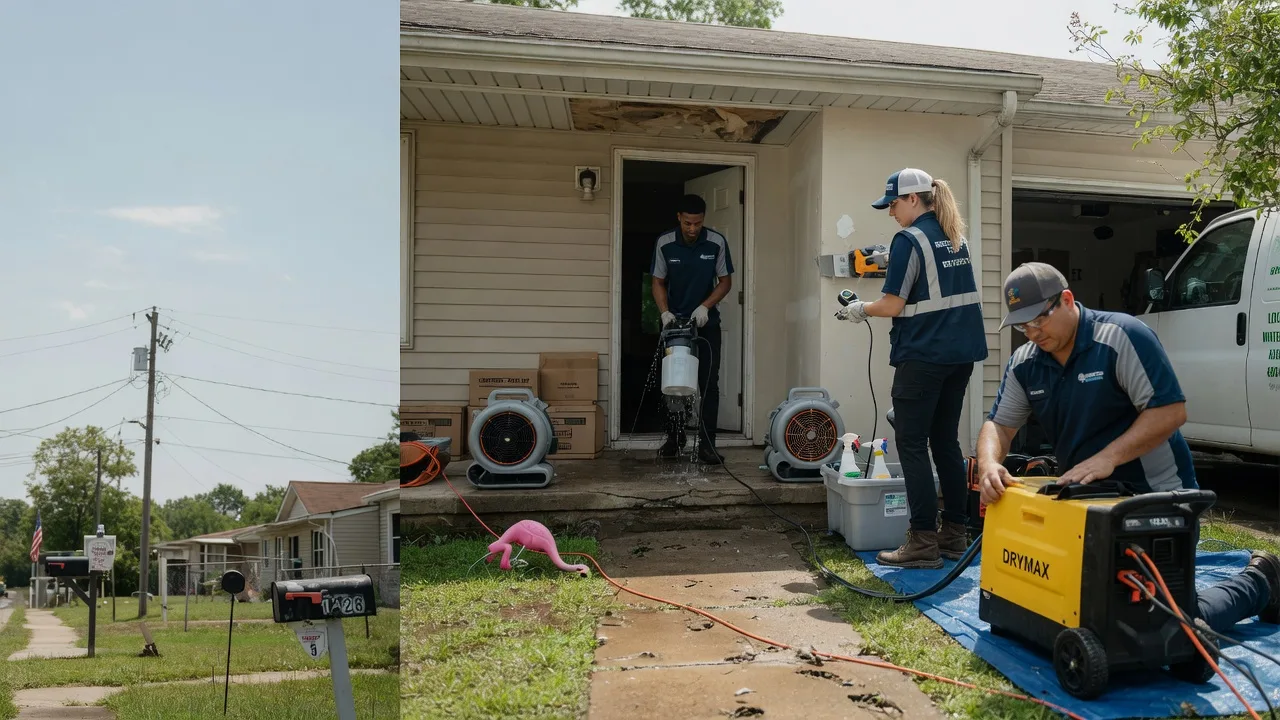 Storm Damage Water Removal in Milford, OH near me